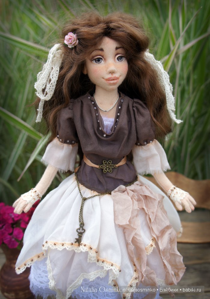 Авторские текстильные куклы Натальи Осминко. Натали | Бэйбики Авторские текстильные куклы Натальи Осминко. Натали (фото 3)