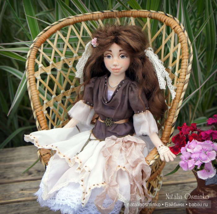 Авторские текстильные куклы Натальи Осминко. Натали | Бэйбики Авторские текстильные куклы Натальи Осминко. Натали (фото 4)