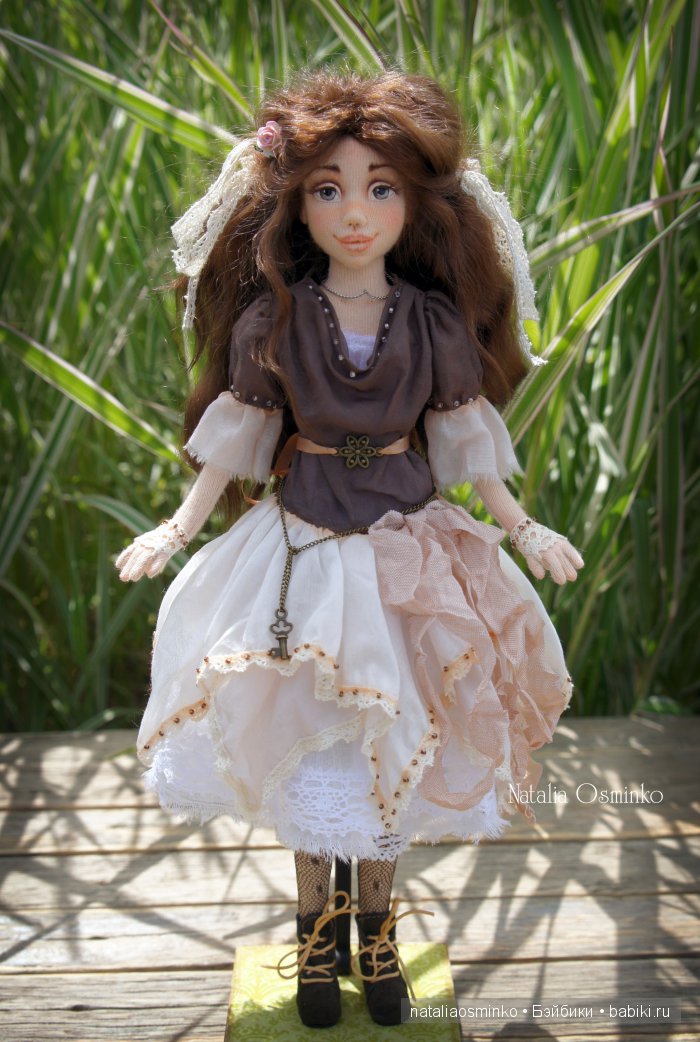 Авторские текстильные куклы Натальи Осминко. Натали | Бэйбики Авторские текстильные куклы Натальи Осминко. Натали (фото 2)
