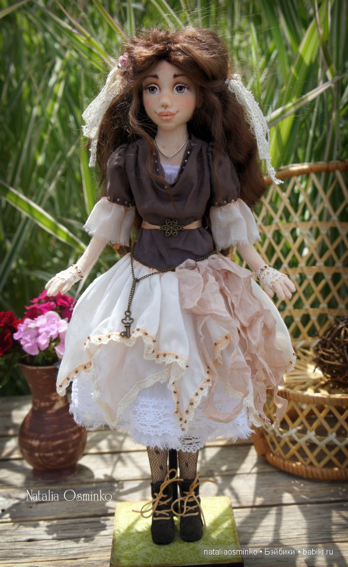 Авторские текстильные куклы Натальи Осминко. Натали | Бэйбики Авторские текстильные куклы Натальи Осминко. Натали (фото 5)