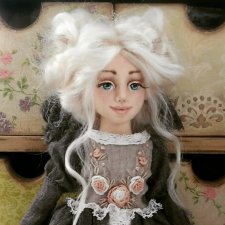 Авторские текстильные куклы Натальи Осминко. Мария. Процесс