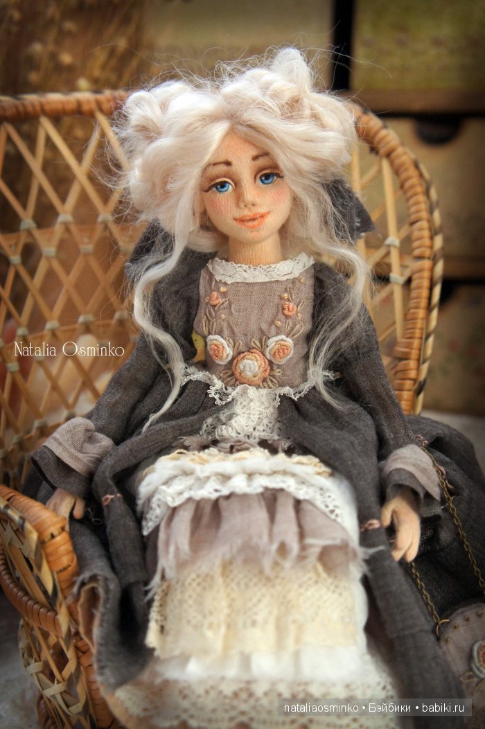 Авторские текстильные куклы Натальи Осминко. Мария | Бэйбики Авторские текстильные куклы Натальи Осминко. Мария (фото 2)