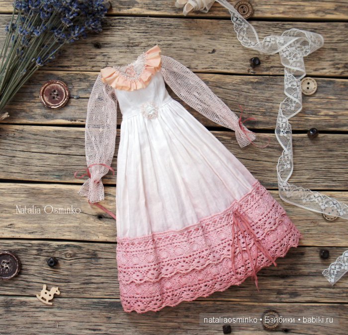 Комплект одежды для авторской куклы из ткани Софии. Осминко Наталья (фото 3)