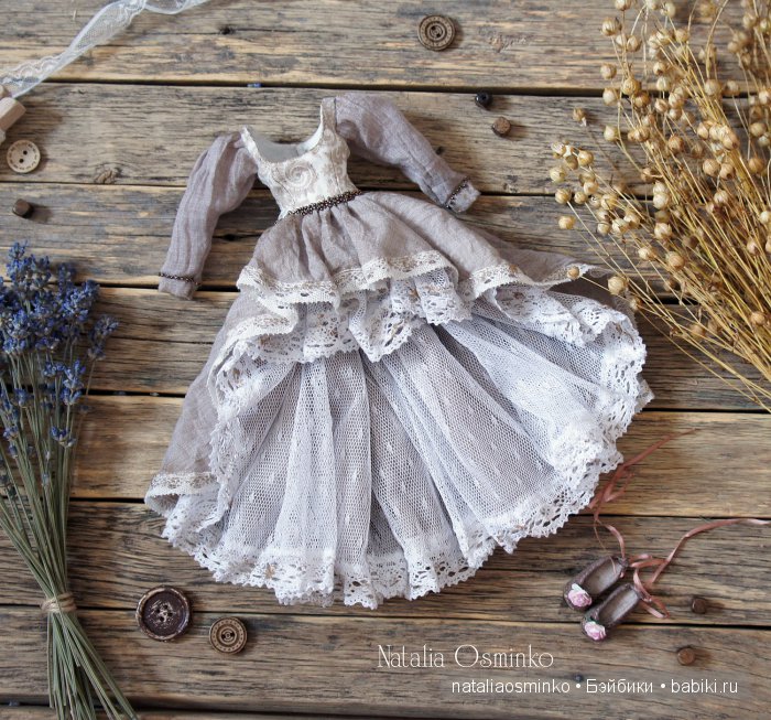 Комплект одежды для авторской куклы из ткани Анелии. Осминко Наталья | Бэйбики Комплект одежды для авторской куклы из ткани Анелии. Осминко Наталья (фото 2)