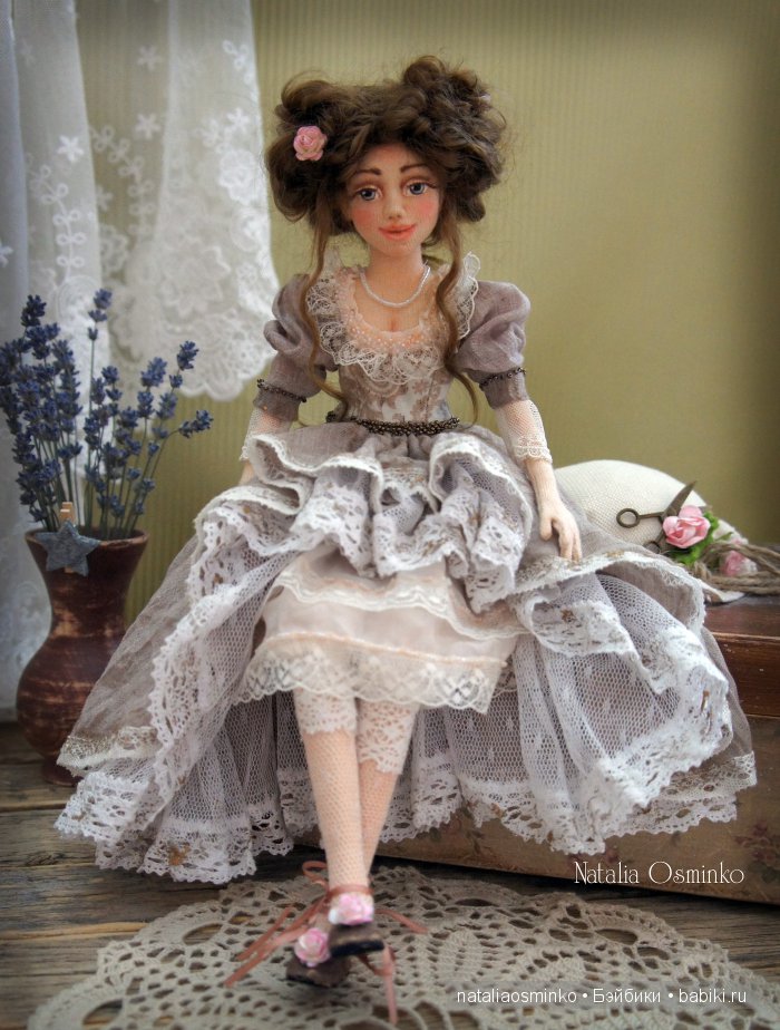 Авторские текстильные куклы Натальи Осминко. Анелия | Бэйбики Авторские текстильные куклы Натальи Осминко. Анелия (фото 2)