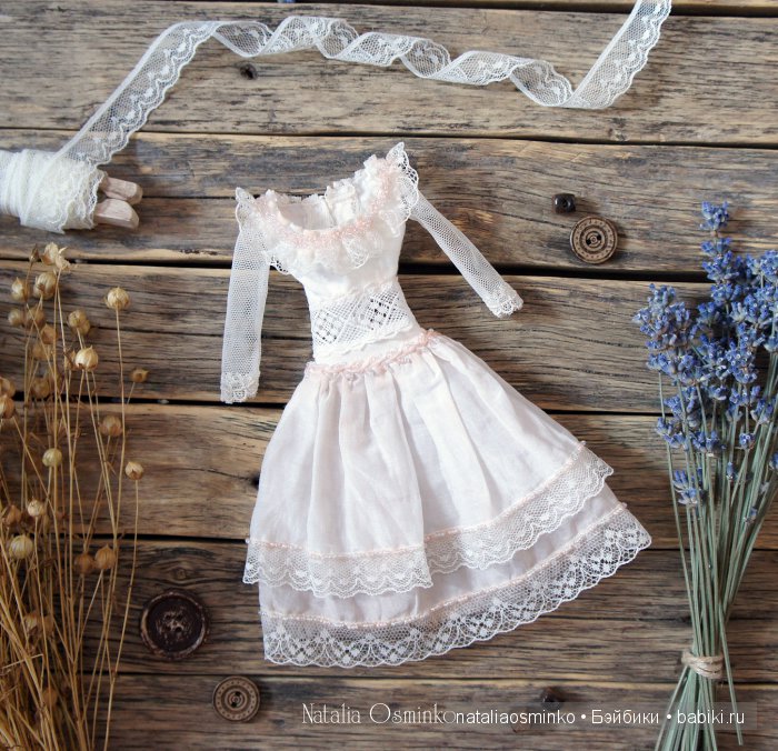 Комплект одежды для авторской куклы из ткани Анелии. Осминко Наталья | Бэйбики Комплект одежды для авторской куклы из ткани Анелии. Осминко Наталья (фото 4)