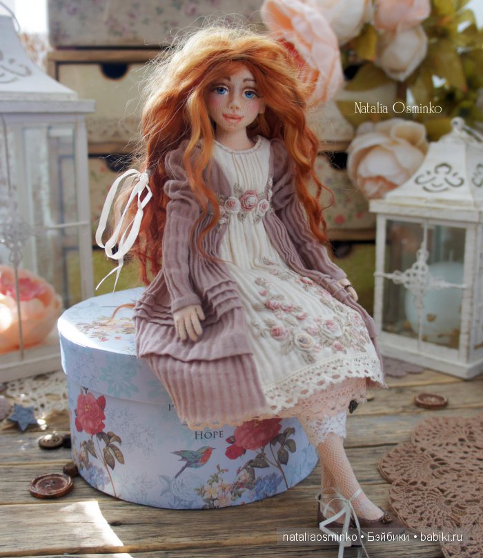 Авторские текстильные куклы Натальи Осминко. Маргарита