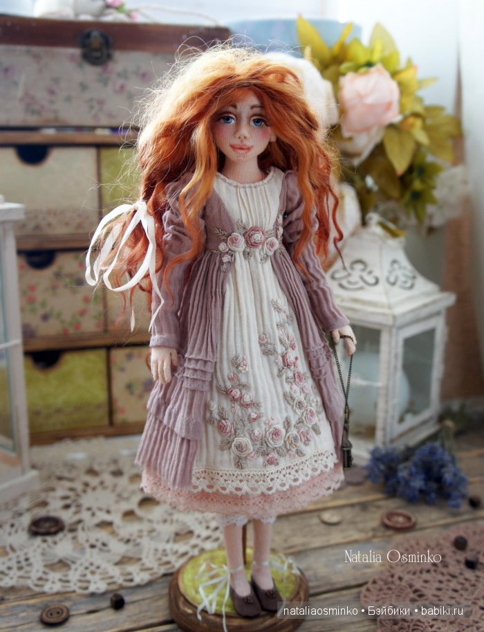 Авторские текстильные куклы Натальи Осминко. Маргарита (фото 3)