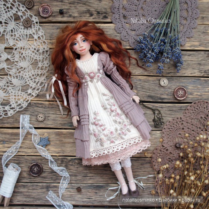 Авторские текстильные куклы Натальи Осминко. Маргарита (фото 6)