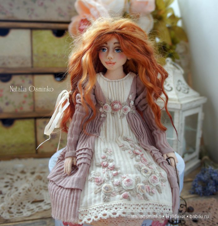 Авторские текстильные куклы Натальи Осминко. Маргарита (фото 2)