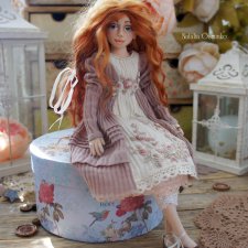 Авторские текстильные куклы Натальи Осминко. Маргарита