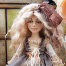 Авторские текстильные куклы Натальи Осминко. Анжелика