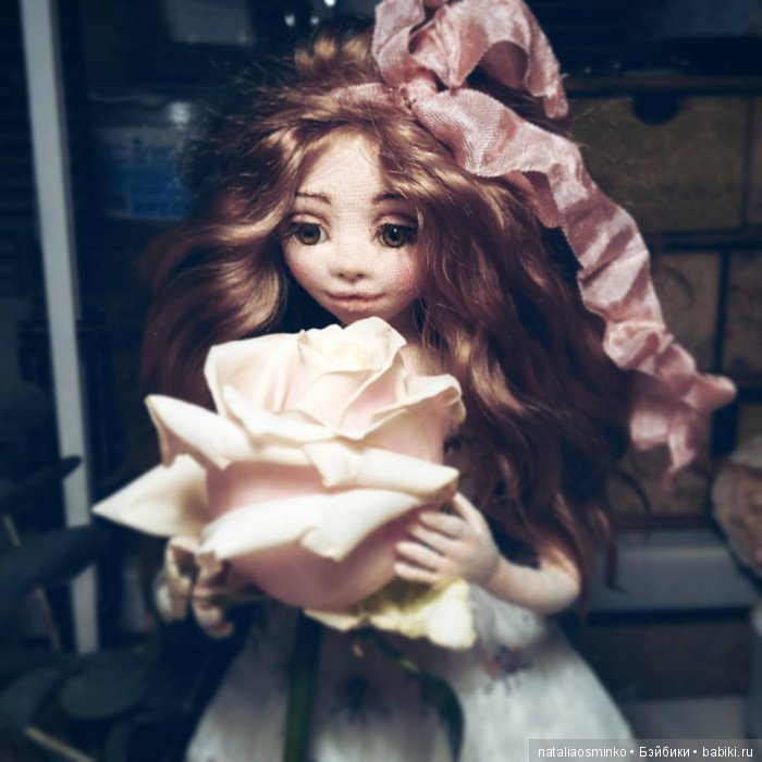 Авторские текстильные куклы Натальи Осминко. Полина (фото 3)