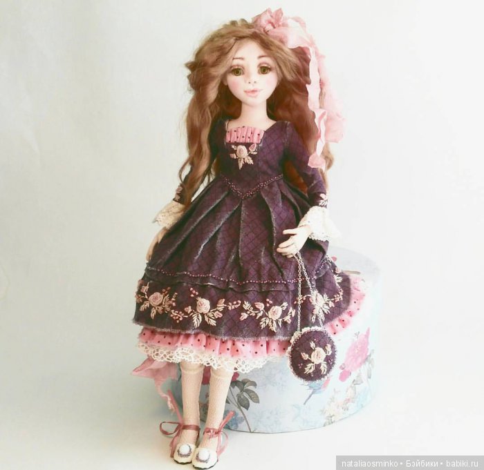 Авторские текстильные куклы Натальи Осминко. Полина (фото 5)
