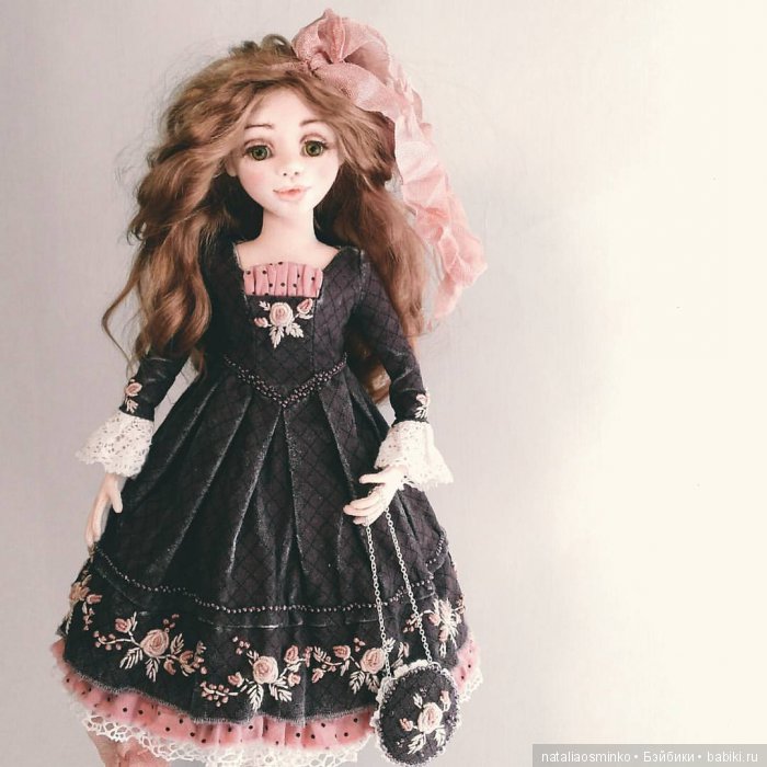 Авторские текстильные куклы Натальи Осминко. Полина (фото 2)