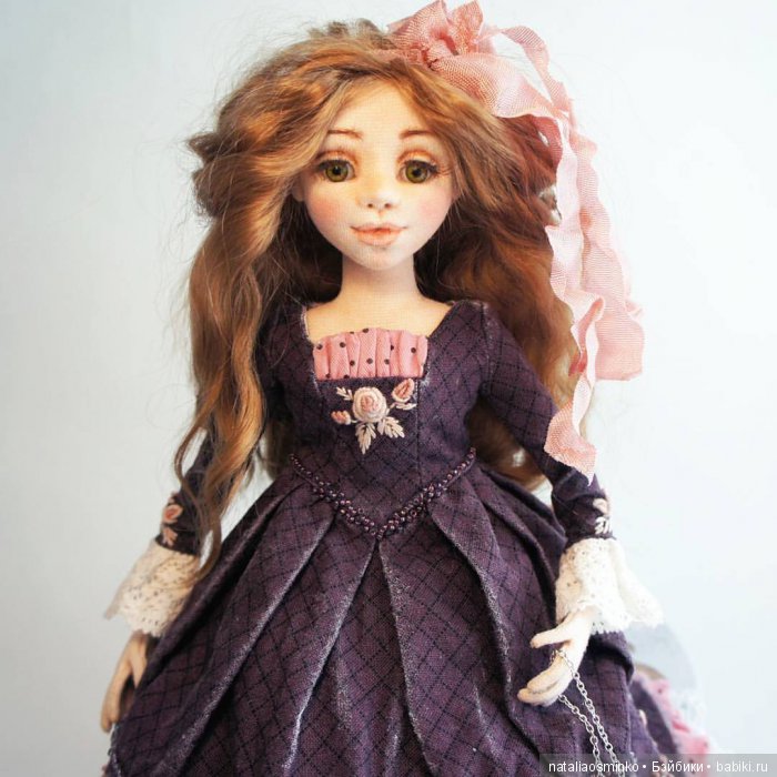 Авторские текстильные куклы Натальи Осминко. Полина