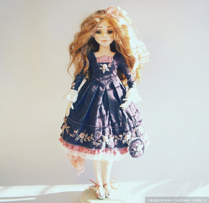 Авторские текстильные куклы Натальи Осминко. Полина (фото 6)