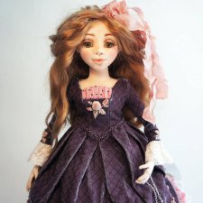 Авторские текстильные куклы Натальи Осминко. Полина