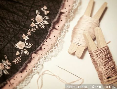 Авторские текстильные куклы Натальи Осминко. Полина. Фото процесса (фото 7)