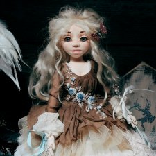 Авторские текстильные куклы Натальи Осминко. Ангел