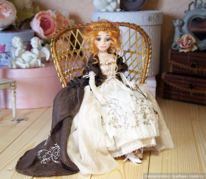 Изабель. Текстильные куклы Натальи Осминко (фото 4)