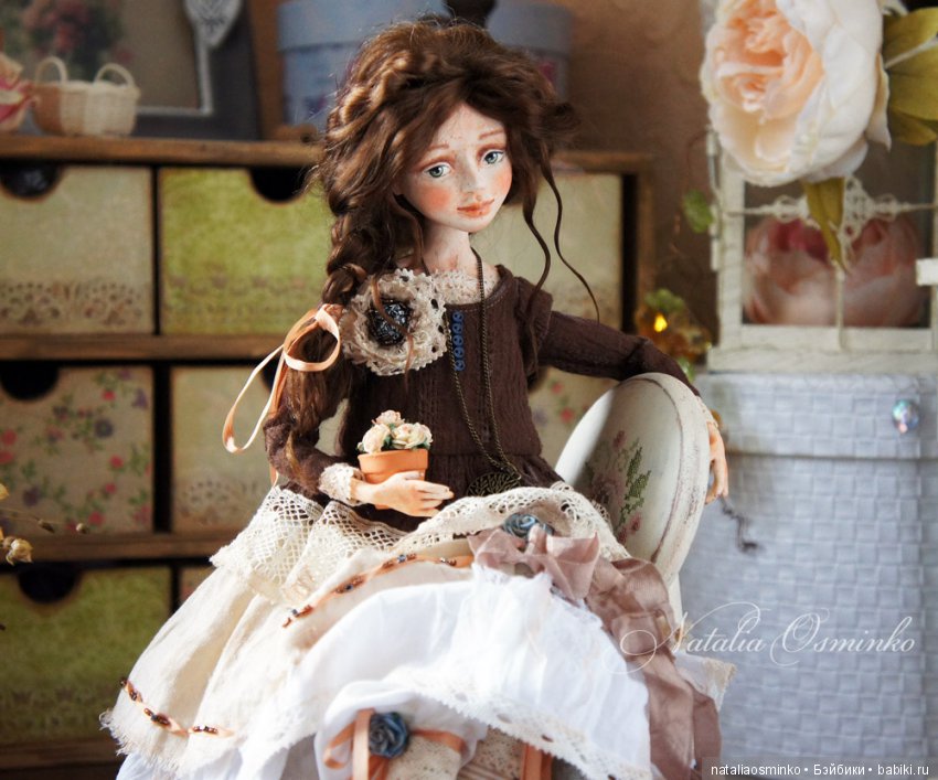 Луиза. Авторские куклы ручной работы Осминко Натальи (фото 3)