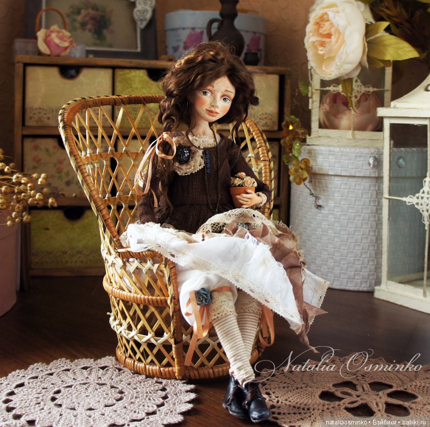 Луиза. Авторские куклы ручной работы Осминко Натальи (фото 7)