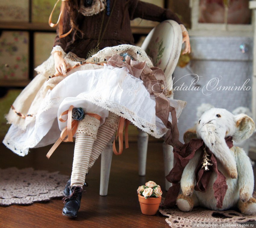Луиза. Авторские куклы ручной работы Осминко Натальи (фото 5)
