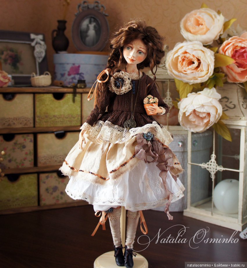 Луиза. Авторские куклы ручной работы Осминко Натальи (фото 6)