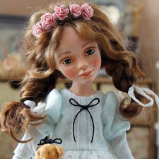 Варенька. Авторские куклы Осминко Натальи