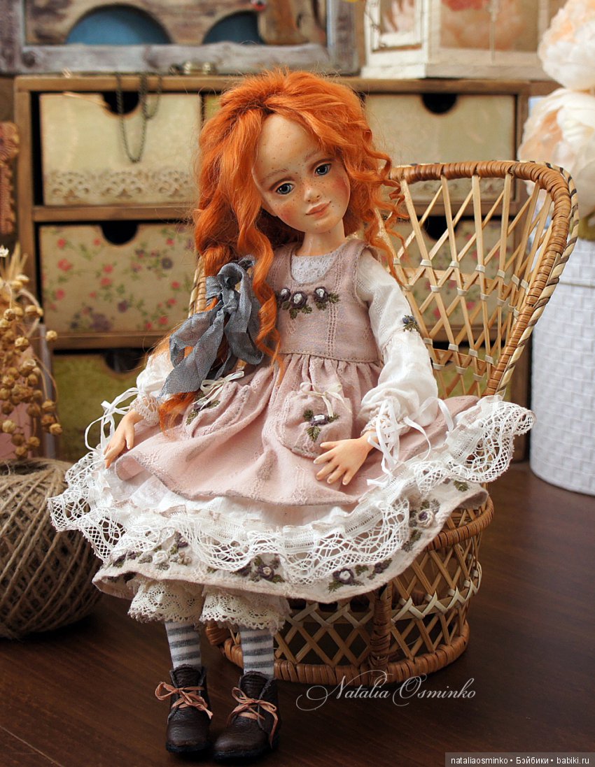Джейн. Авторские винтажные куклы Осминко Натальи