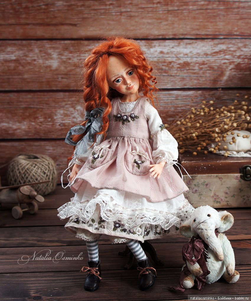 Джейн. Новая фотосессия. Винтажные куклы Осминко Натальи (фото 4)