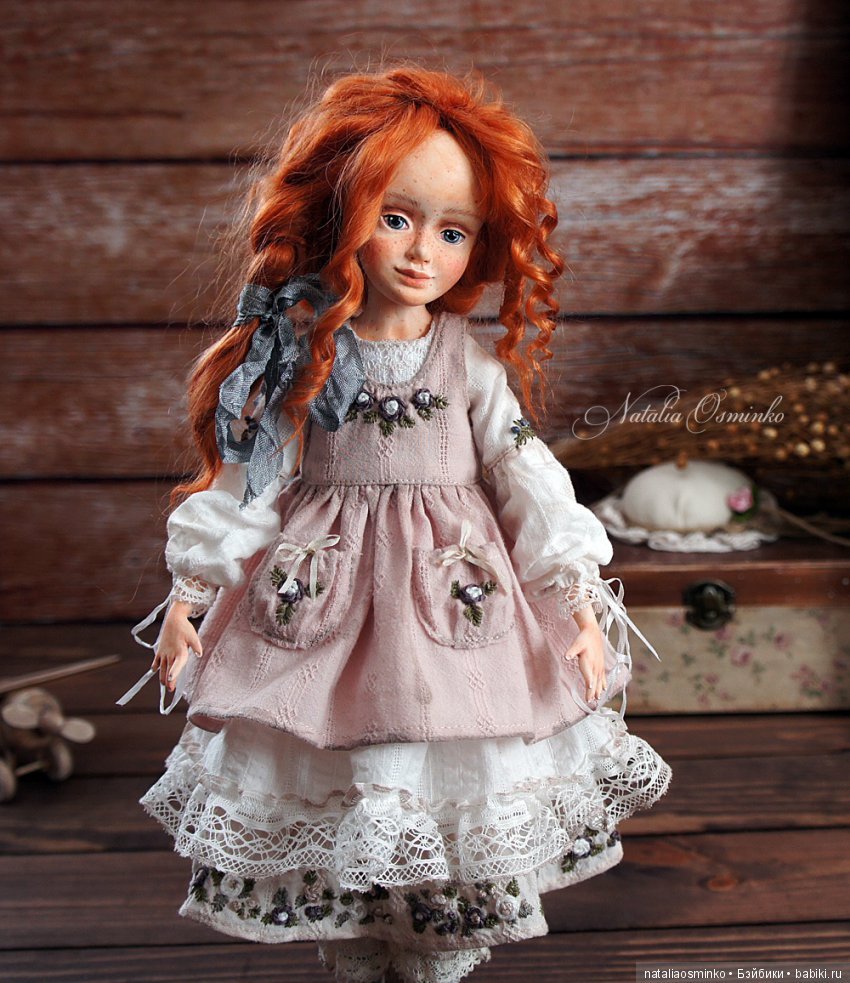 Джейн. Новая фотосессия. Винтажные куклы Осминко Натальи