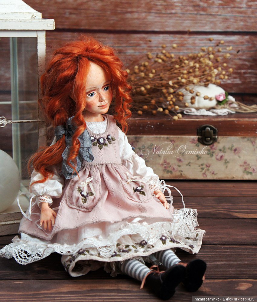 Джейн. Новая фотосессия. Винтажные куклы Осминко Натальи (фото 3)
