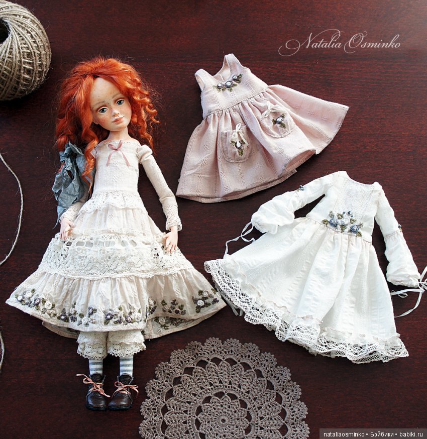 Джейн. Новая фотосессия. Винтажные куклы Осминко Натальи (фото 5)