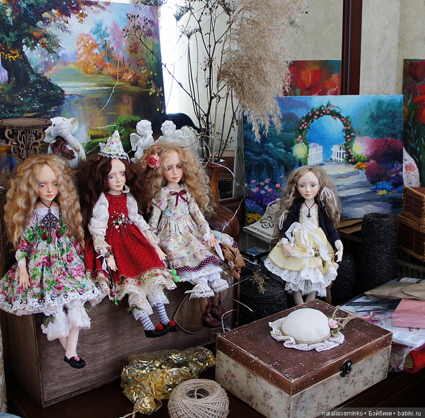 Куклы Натальи Осминко — Лепка авторских кукол: полимерная глина (фото 6)