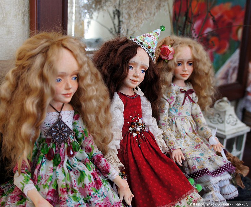 Куклы Натальи Осминко — Лепка авторских кукол: полимерная глина