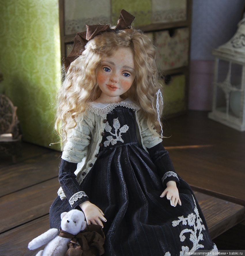 Оливия. Авторские куклы Натальи Осминко (фото 5)