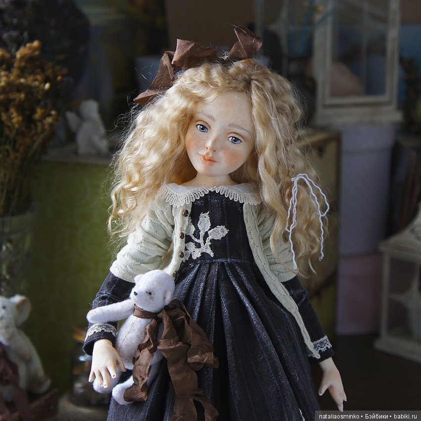Оливия. Авторские куклы Натальи Осминко (фото 4)