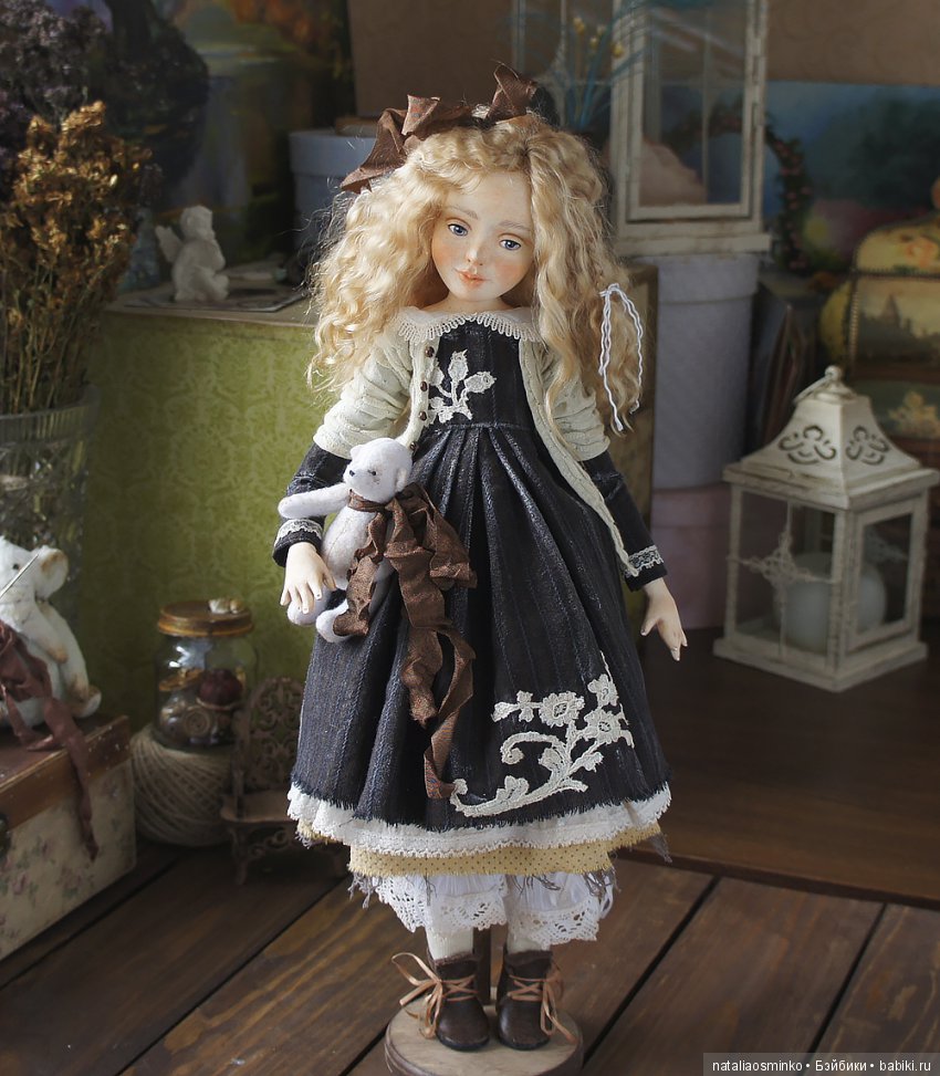 Оливия. Авторские куклы Натальи Осминко (фото 2)