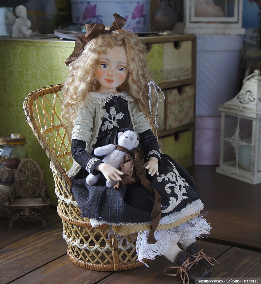 Оливия. Авторские куклы Натальи Осминко (фото 3)