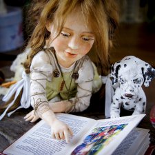 Друзья. Авторские куклы ручной работы Натальи Осминко