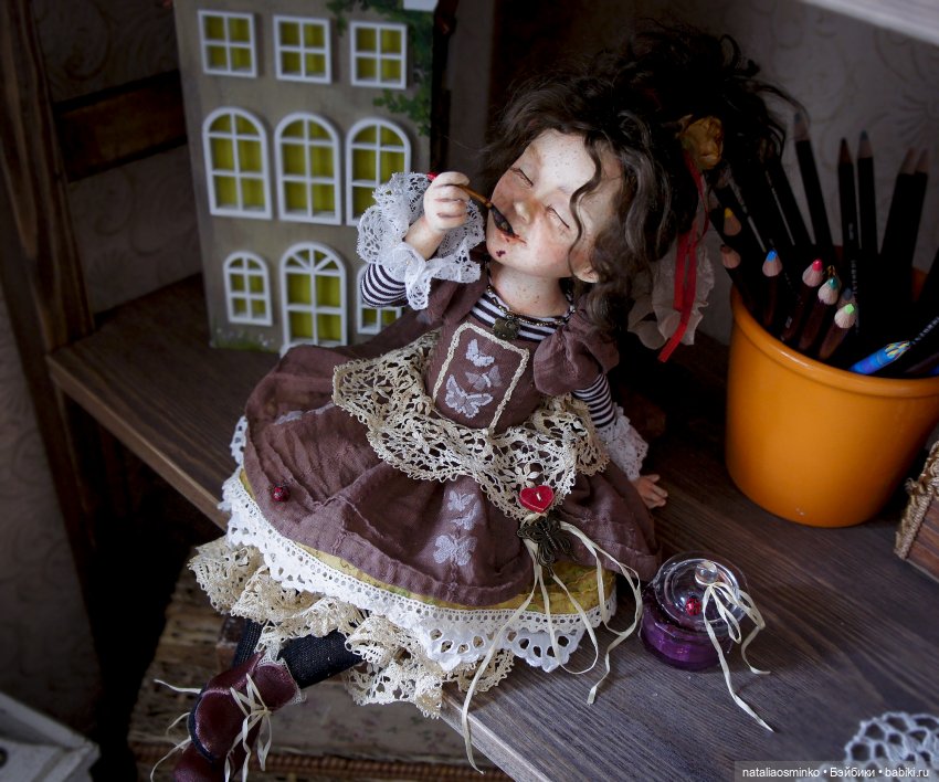 Сестрички-сладкоежки. Авторские куклы Натальи Осминко (фото 6)