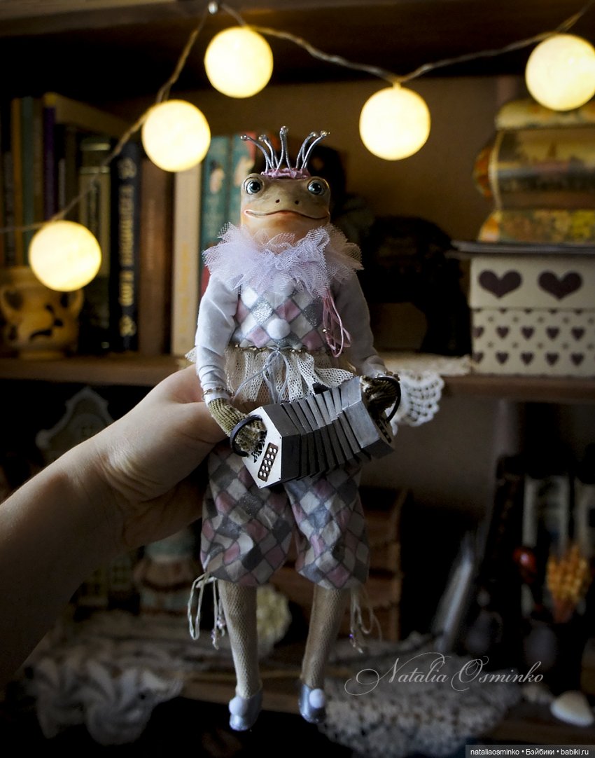 Little Frog. Авторские куклы Натальи Осминко (фото 2)