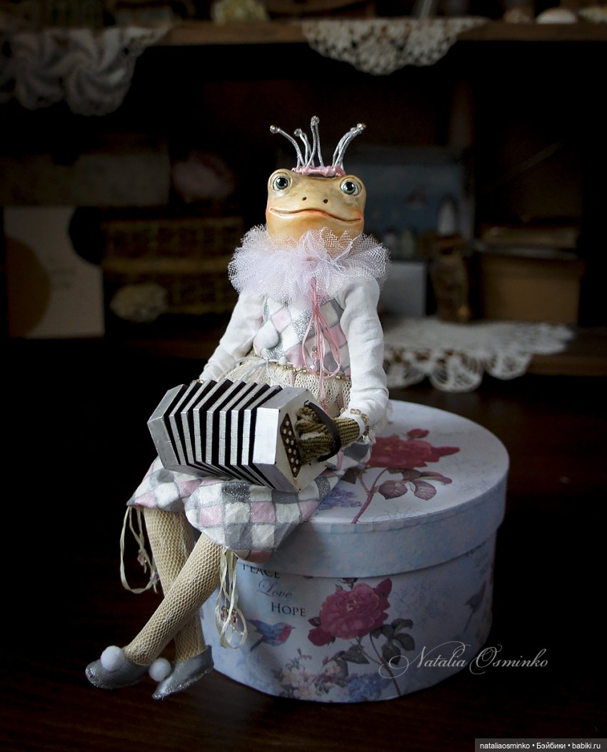 Little Frog. Авторские куклы Натальи Осминко