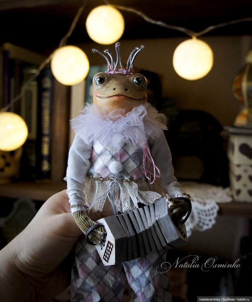 Little Frog. Авторские куклы Натальи Осминко (фото 5)