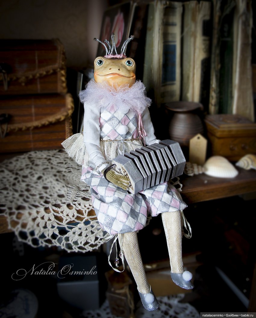 Little Frog. Авторские куклы Натальи Осминко (фото 6)