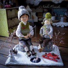 Друзяки. Авторские куклы Натальи Осминко