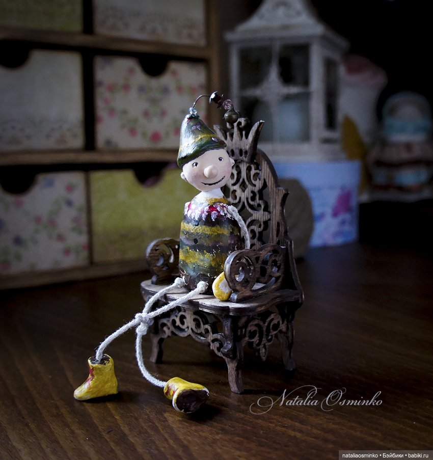 Человечек. Авторские куклы Натальи Осминко (фото 4)