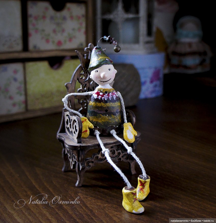 Человечек. Авторские куклы Натальи Осминко